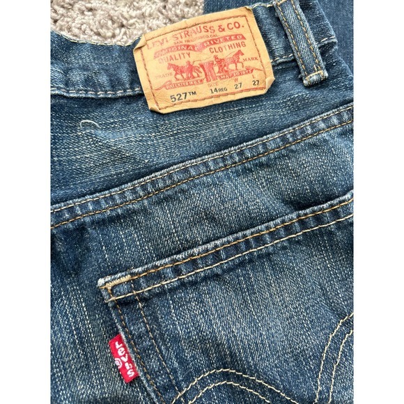 Men’s Levi Strauss size‎ 27 x 27 jeans denim 527 - Picture 6 of 6